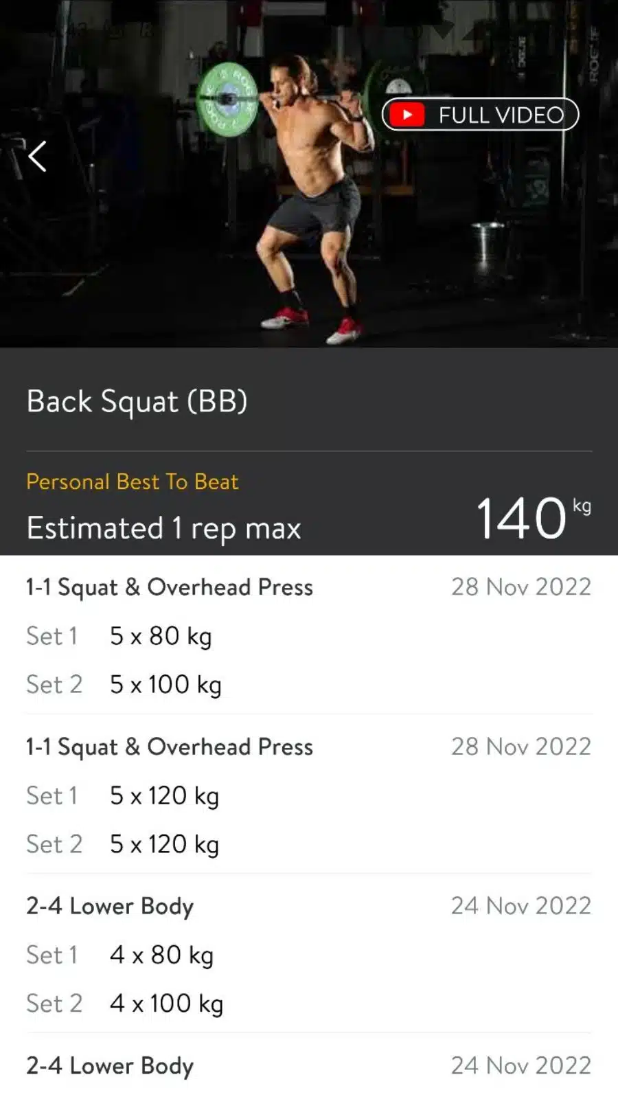 επεξηγηματικό βίντεο των ασκήσεων του transform cross training